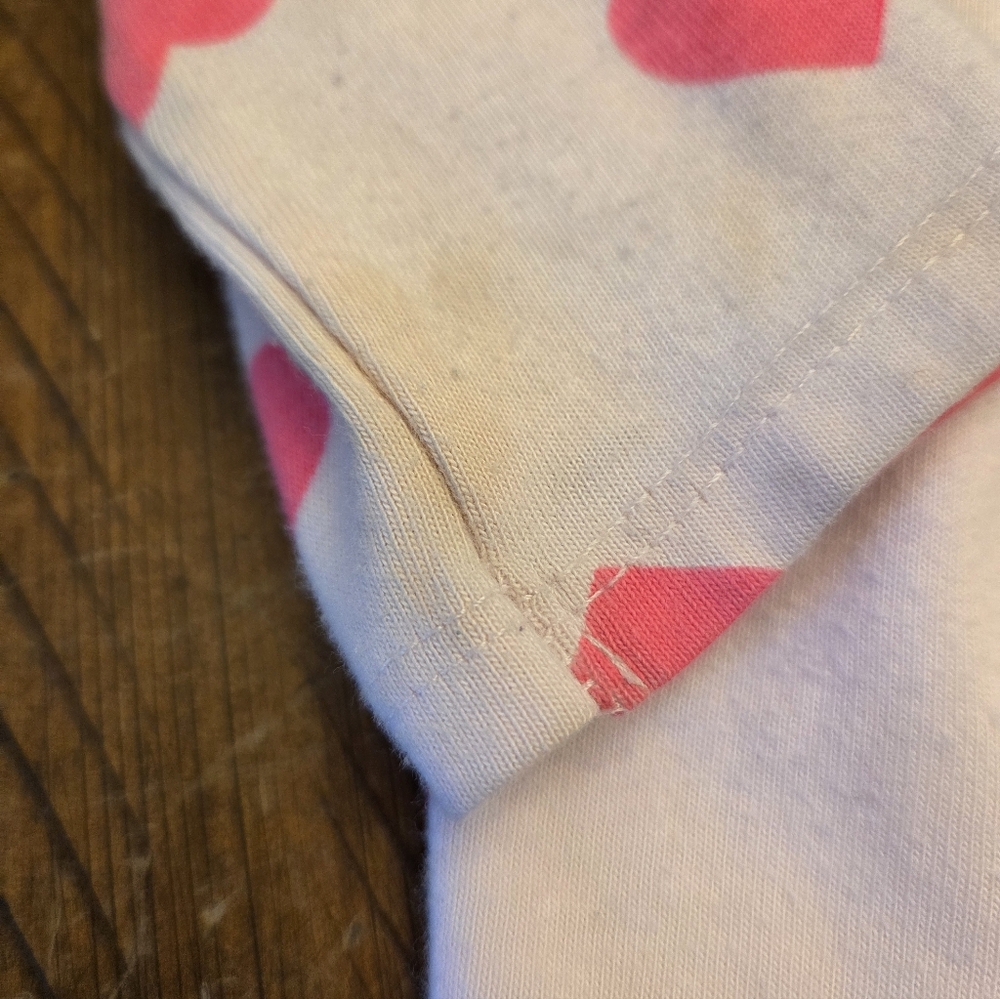 🎉5/$10 Pink Heart Pattern Kids Dress 4T - Picture 3 of 3